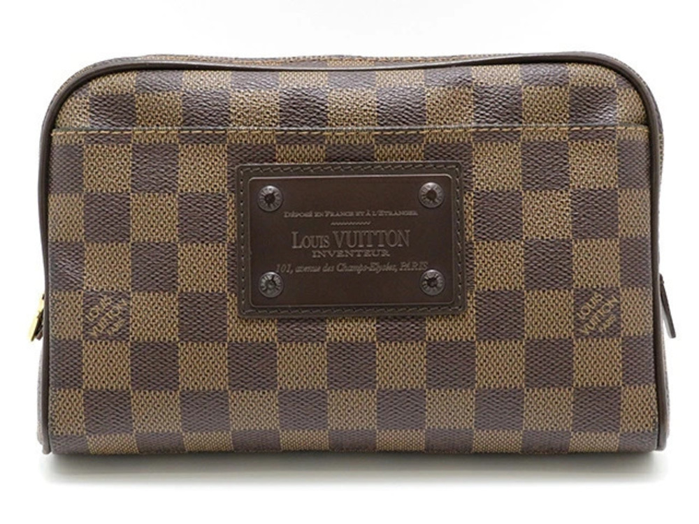 LOUIS VUITTON Shoulder Bag Bumbag Brooklyn Damier